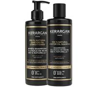 Kerargan Duo Anti-Chute Shampoing et Après-shampoing Huile de Ricin 2x250ml