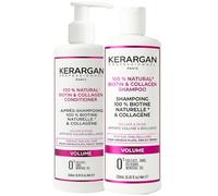 Kerargan Duo Volumisant Shampoing et Après-Shampoing Biotine & Collagène 2x250ml