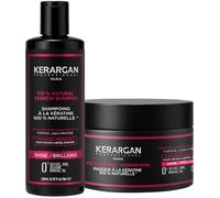 KERARGAN - Duo Kératine Shampoing & Masque Cheveux Abîmés - 2x250ml