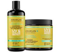 KERARGAN - Duo Marula Shampoing & Masque Protection Couleur - 2x500ml