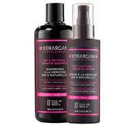 Kerargan - Duo Ultra Réparateur Shampoing et Sérum à la Kératine Pour Cheveux Abîmés et Stressés - Fortifie, Lisse et Protège - Sans Sulfate, Paraben et Silicone - 500ml + 100ml