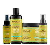 Kerargan Ensemble Protection UV et Couleur à l'huile de Marula 2x500ml + 2x100ml