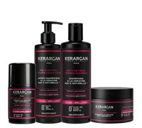 Kerargan Ensemble Réparateur à la Kératine pour Cheveux Abîmés 3x250ml +1x50ml