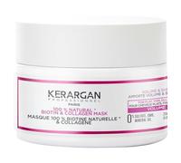 Kerargan - Masque Capillaire Volumisant à la Biotine & Collagène - Pour Cheveux Plats, Fins, Ternes - Volume et Brillance Intensifiés - Sans Sulfate, OGM, Huile Minérale - 250ml