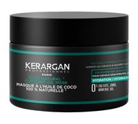KERARGAN - Masque Cheveux Huile de Coco Hydratant & Nourrissant - 250ml | Hydrate et nourrit intensément les cheveux secs ou abîmés, aide à retrouver douceur et brillance, sans huiles minérales