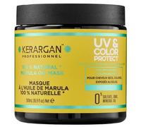 Kerargan - Masque Protecteur UV & Couleur à l'Huile de Marula pour Cheveux Secs et Colorés - Hydrate, Revitalise, Protège - Sans Sulfate, OGM, Huile Minérale - 500ml