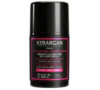 Kerargan - Sérum Capillaire Ultra Réparateur à la Kératine pour Cheveux Abîmés - Protecteur, Lissant - Huiles Naturelles de Ricin, Macadamia, Argan - Sans Sulfate, OGM, Huile Minérale - 50ml