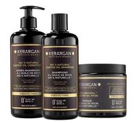 Kerargan Trio Anti-Chute à l'Huile de Ricin 3x500ml