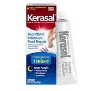 Kerasal Nighttime Crème réparatrice intensive pour talons fissurés et pieds secs 28,3 g