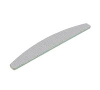 Kerasoin Professionnel - Lime demi-lune zebra pour ongles artificiels 100/180 : Grain moyen / fin