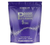 Kerasoin Professionnel - Poudre décolorante anti-casse Plex & kératine 9 tons 500gr