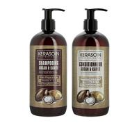Kerasoin Professionnel - Rituel Argan & Karité shampooing et conditionneur