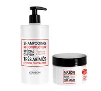 Kerasoin Professionnel - Rituel reconstructeur à la kératine shampooing et masque