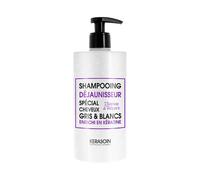 Kerasoin Professionnel - Shampooing déjaunisseur pour cheveux gris et blancs 500ml