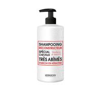 Kerasoin Professionnel - Shampooing reconstructeur à la kératine pour cheveux très abîmés 1000ml