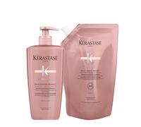Kerastase Chroma Absolu Bain Chroma Respect 500ml + Refill 500ml