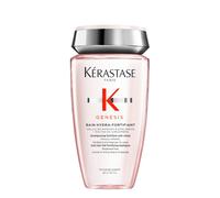Kérastase Genesis Bain Hydra-Fortifiant 250 ml - Shampooing fortifiant pour cheveux fins et gras, affaiblis et sujets à la chute due à la casse.