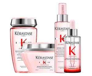 Kérastase Genesis COMPLÉMENT DE GRAISSE (shampoing 250 ml + masque 200 ml + sans rinçage 150 ml + sérum 90 ml)