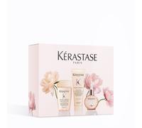 Kerastase - Gloss Absolu Coffret routine shampoing, soin et huile pour cheveux longs sujets aux frisottis
