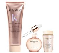 Kérastase Gloss Absolu Huile 45ml, Fondant 250ml et Mini Bain 30ml Offert