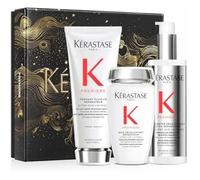 KÉRASTASE Première - Coffret de Fin d'Année - Pré-Shampoing Décalcifiant + Bain Décalcifiant + Fondant Fluidité Réparateur -