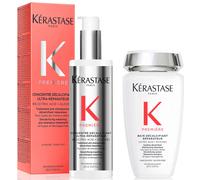 Kérastase Première Decalcifying Repairing Pre-Shampoo and Shampoo for Damaged Hair with Pure Citric Acid and Glycine