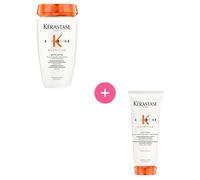 Kerastase Soin-des-cheveux Nutritive-Kérastase Nutritive Bain Satin Shampoo 250 ml + Lait Vital Lotion 200 ml Kérastase Nutritive Bain Satin Shampoo 250 ml + Lait Vital Lotion 200 ml 1 Stk.