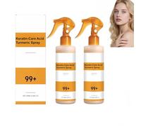 Keratin-Care Acid Turmeric Spray, 200ml/One Bottle, Turmeric-Spray, Helps Reveal Smoother, For Elbows, Knees, Back, Feet, For All Skin (2)
