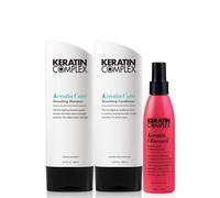 Keratin Complex - Kit de vente au détail de soins à la kératine - Shampooing et après-shampooing Keratin Care 13,8 oz chacun et 5 fl oz Keratin O