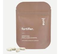 Kératine et Prêle Des Champs - Croissance Capillaire - Anti-Chute - Fortifie Les Cheveux - Améliore la santé capillaire - Formule Unique, Brevetée et Testée - 60 Gélules - June Laboratoire