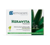 KERAVITA Phytokeratin pour Chiens & Chats | Vitalité du Pelage et Solidité des Griffes | 30 Sachets | Complément Alimentaire Naturel | Dermoscent
