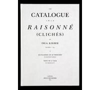 Kerber, I: Catalogue Raisonné (Clichés)