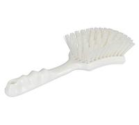 Kerbl 151780 Brosse à Manche Court en polypropylène PBT Blanc 14 cm