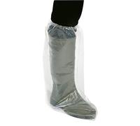 Kerbl - Couvre-chaussures jetables 15375 longues de 46 cm transparentes élastiques 50 paires