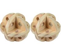 Kerbl 2208367 Balle de Jeu à friandises 7 cm (Lot de 2)