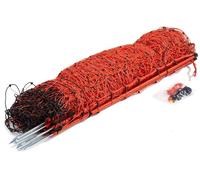 AKO OVINET Filet pour moutons, hauteur 90 cm, pointe simple 14 piquets à pointe unique , 50 m de long