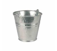 Kerbl 291-81 Seau à eau 9l galvanisé avec poignée, No.28, argent