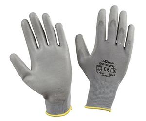Kerbl 297351 PU Gants de Gnitter Grey feinstrickha Epile Douce, Taille 7