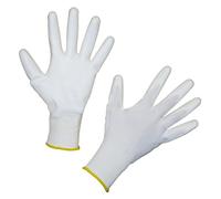 Kerbl 297363 PU Gants de Maille Gnitter Taille 9 en Polyester Blanc
