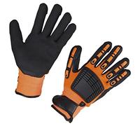 Kerbl 297732 Mechanic Gants de Brandy, Taille 8/M
