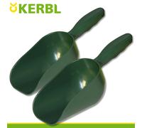 Kerbl 2X Pelle À Nourriture Verte Environ 500G Capacité Poule Porc Étable Vache