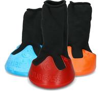Kerbl 3210596 Tubbease Chaussure de Traitement Respirante pour ulcères de la Semelle et blessures aux Sabots pour Chevaux, Fermeture Velcro, revêtement en Caoutchouc, Taille XXL, Ø 17,5 cm