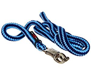 KERBL 321450 Hippo Longe Mousqueton Anti-Panique pour Cheval Bleu Ciel/Foncé