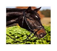 Kerbl 321743 Bridon Standard en Cuir pour Pur-Sang (Marron)