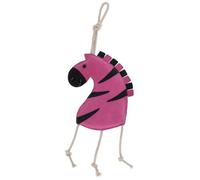 Kerbl 3228262 Zebra Jouet à mâcher pour Cheval, 40 x 29 x 6 cm, avec Un Rembourrage en Fibre de Coco