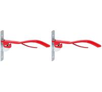 Kerbl 32360 Support de Selle Repliable pour Cheval Rouge 38 cm (Lot de 2)
