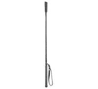 KERBL 32364 Cravache d’Obstacle avec Poignée PVC pour Cheval Noir 65 cm