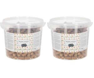 KERBL 325018 Delizia Friandise Réglisse pour Cheval 3 kg (Lot de 2)