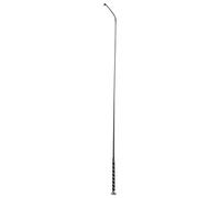 Kerbl 325995 Cravache de Dressage 100 cm, Gerte Dressurgerte 100 cm Silber, Silber