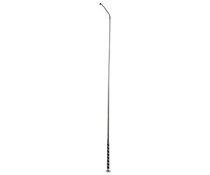Kerbl 325995 Cravache de Dressage 100 cm, Gerte Dressurgerte 100 cm Silber, Silber